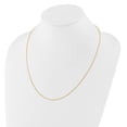thumbnail image 5 of 14K Yellow Gold Cable Chain Styles Necklace Adjustable 1.25mm D/C 22 inch 1.25 mm, 5 of 6