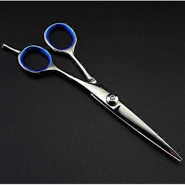 Tijeras de peluquería ergonómicas de acero inoxidable japonés de 5,5 pulgadas para uso en salones de belleza.