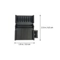 thumbnail image 2 of Plastic Hair Clipper Limit Guide Comb Hair Trimmer Comb Guard Removing Split End, 2 of 7