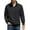 A-black, variant on COOFANDY Mens Quarter Zip Pullover Quilted Sweatshirt Knit Long Sleeve Mock Neck Sweater Polo with Pocket