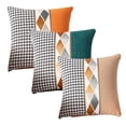 thumbnail image 1 of Juego de 3 fundas de almohada para sofá y cama, decoración del hogar, dormitorio, sala de estar, decoración de estilo rústico, 1 of 6