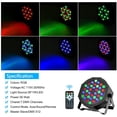 thumbnail image 2 of Litake Wedding Energy Efficient RGB LED Par Lights (4 Count), 2 of 7