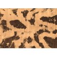 thumbnail image 1 of Ahgly Company Indoor Rectangle Abstract Brown Modern Area Rugs, 5' x 7', 1 of 4