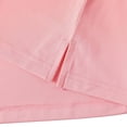 thumbnail image 6 of Gaexia Girls Athletic Solid Color Tee Breathable Workout Top For Play Comfortable Casual Shirt (Pink,9-10 Years), 6 of 7