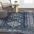 thumbnail image 2 of BoutiqueRugs Andes Blue Traditional Area Rug - Navy, Light Gray, Blue - 7'10" x 10'2", 2 of 18