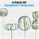 thumbnail image 4 of Varita mágica con forma de burbuja Rainbow Twirler Stick SENSORY4U, paquete de 4, 4 of 6