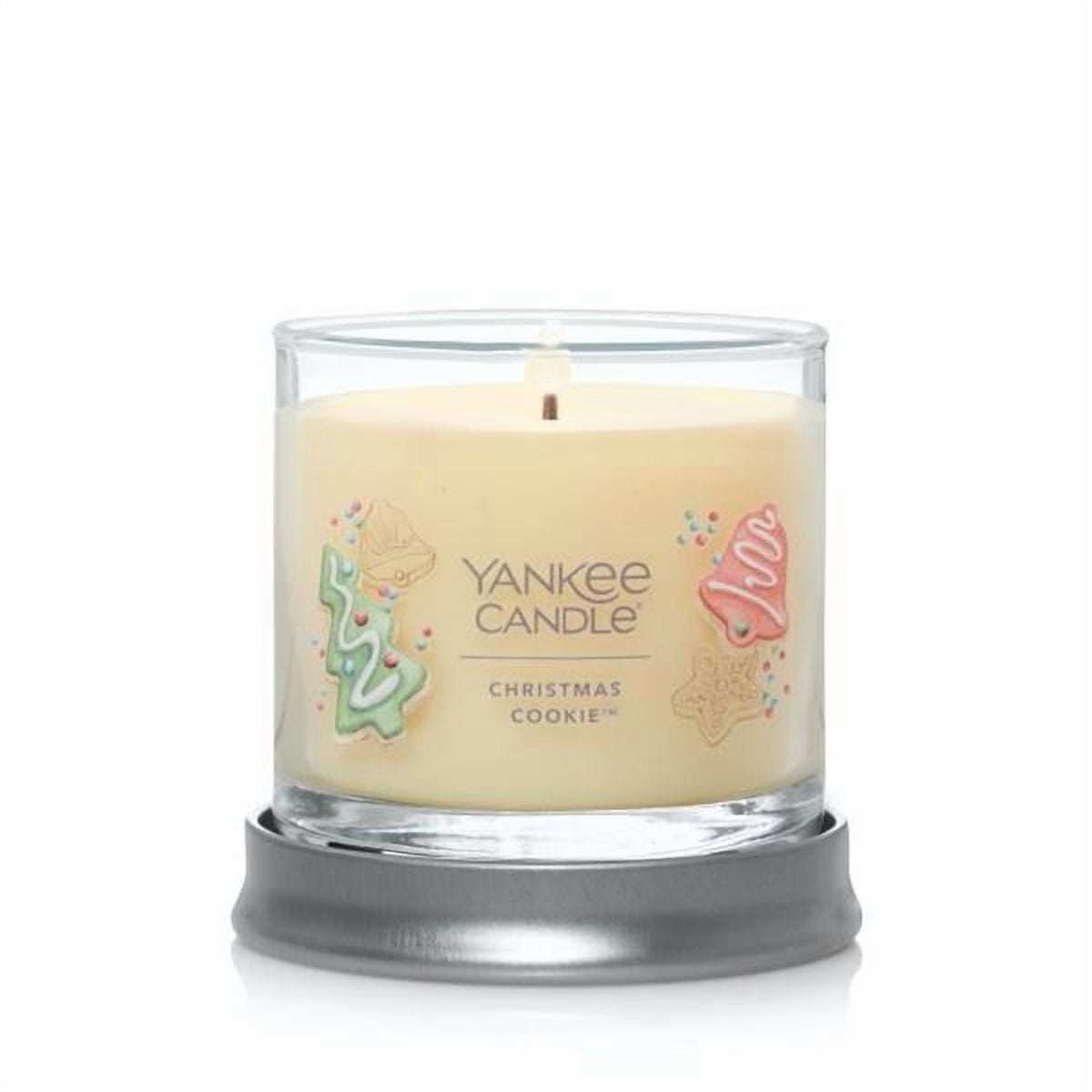 Yankee Candle Small Tumbler Scented Single Wick Jar Candle, Christmas Cookie, 4.3 oz (Pack of 2)