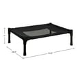 thumbnail image 6 of PETMAKER 24.5x18.5 Elevated Dog Bed - Indoor/Outdoor Cot for Pets (Black), 6 of 9