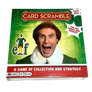 Image of Elf Card Scramble Game Of Collection & Strategy Board Game Christmas Holiday