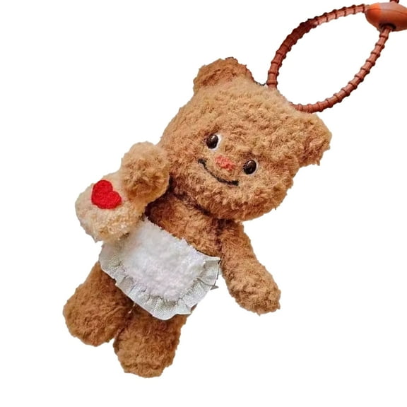 Ciwanning Stylish Bear Bag Charm Hangings Ornament Practical Bear Keyring Accessory Pendant Backpack Decorations