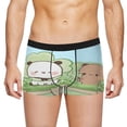 thumbnail image 5 of Calzoncillos tipo bóxer transpirables para hombre, ropa interior, regalo, con diseño de oso panda, Bubu Dudu, 5 of 5