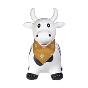 Kindsgut Bouncy Animal Hopper – Inflatable Bouncing Ride-On Toy for Kids & Toddlers Age 2+, Designed in Germany, Indoor & Outdoor, Cow