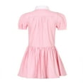 thumbnail image 2 of Richie House Girls' Dress with Frills &amp; Waist Pleats RH2548, 2 of 7