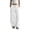 White, variant on Lyanj Fall Sweatpants for Women Mid Rise Drawstring Straight Leg Pants Lightweight Solid Color Lounge Trouser for Workout