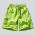 thumbnail image 2 of Maean Mens Cargo Shorts with Zipper Pockets Summer Loose Breathable Running Hiking Athletic Shorts, 2 of 5