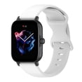 thumbnail image 1 of Hearth & Gear Silicone Sports Sweat Proof Solid Color Watch Band With Convenient Adjustment And Wide Compatibility Compatible With Smartwatch Undone for Men Railroad Cool Watch with Stopwatch for, 1 of 6
