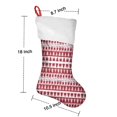 thumbnail image 5 of Christmas Stockings,Red Christmas Pattern Stockings Christmas,14.8'' Xmas Stockings,Christmas Party Favors,Christmas Party Decorations,Christmas Stockings Personalized, 5 of 5