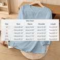 thumbnail image 3 of HongQid Womens 3/4 Sleeve Tops Cotton Linen Shirts V Neck Embroidery Casual Loose Fit Blouses Boho Fashion, 3 of 9