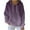 Women Sweatshirt-A10 Purple, variant on Mifsaly Oversized Hoodies for Women Cotton Gradient Color Long Sleeve Drawstring Hooded Sweatshirt Drop Shoulder Fashion Pullover Outerwear with Pockets 2025 Y2K Outfits
