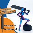 thumbnail image 4 of Figura de acción Qoopower T13 Titan 13 Robot con armas, 4 of 7