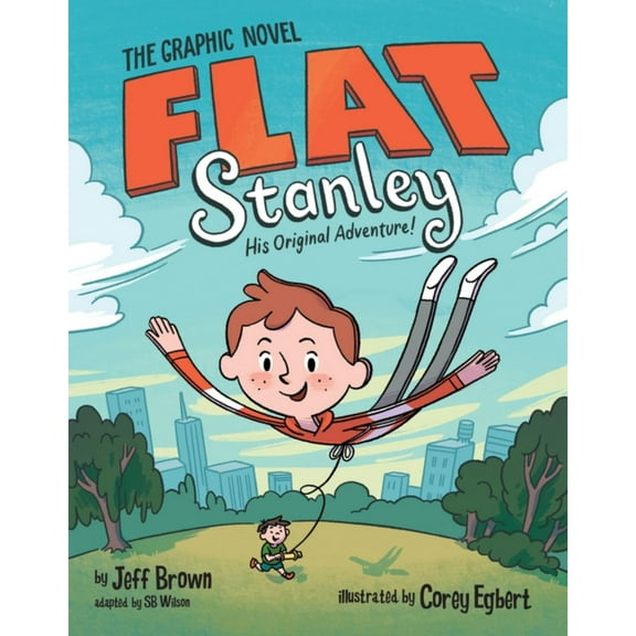 Flat Stanley: the Graphic Novel: His Original Adventure! (Paperback)