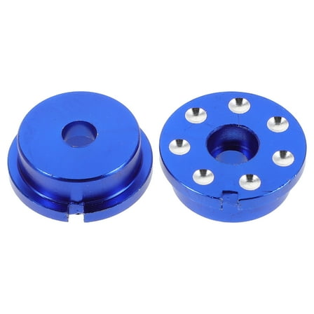 OUNONA  2 Pcs Motorcycle Wheel Spacer Hub Centric Spacers Replacements Blue