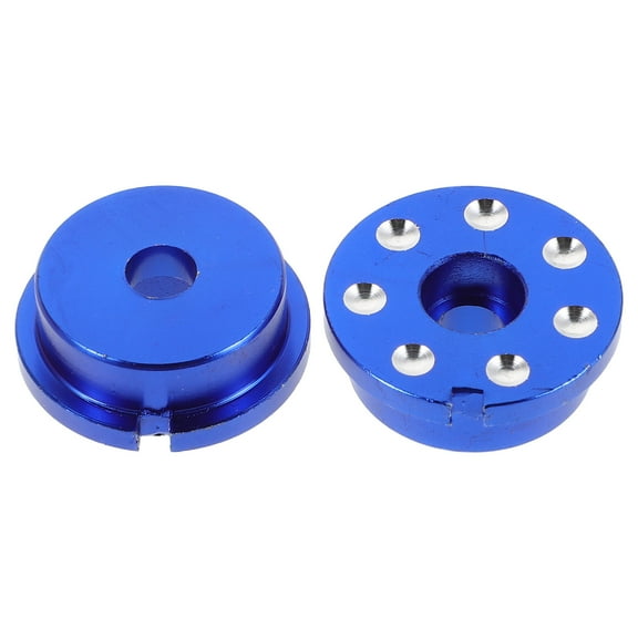 OUNONA  2 Pcs Motorcycle Wheel Spacer Hub Centric Spacers Replacements Blue