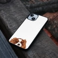 thumbnail image 4 of FINCIBO Soft Rubber Protector Cover Case for Apple iPhone 14 6.1" 2022, Animal Cavalier King Charles Spaniels Dog, 4 of 5