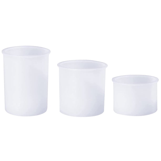 ColoMX Moldas de velas de 1SSE Moldes de siicone cilindro de resina de resina moldes de silicona