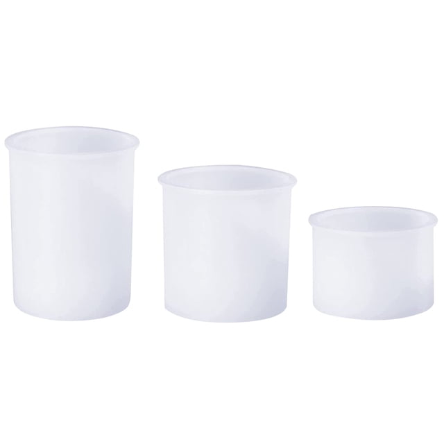 ColoMX Moldas de velas de 1SSE Moldes de siicone cilindro de resina de resina moldes de silicona