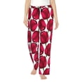 thumbnail image 1 of Balery Tulips Flowers Pantalones de pijama para mujer, pijamas ultraligeros, pantalones de estar por casa-Medium, 1 of 6