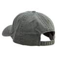 thumbnail image 3 of Gramps Embroidered Big Size Washed Pigment Dyed Cap - Olive XL-3XL, 3 of 5