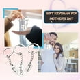 thumbnail image 2 of Utoimkio Gift for Mom Stainless Steel Keychain Jewelry Mother's Day Gift for Mother's Day,Valentien's Day, 2 of 8