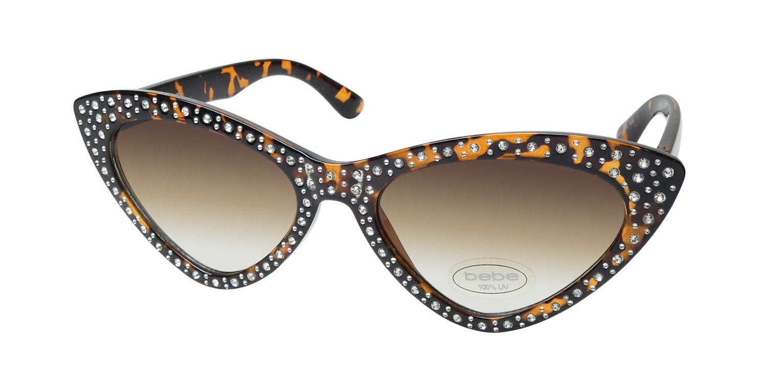 BEBE Square Animal Print Cat Eye Sunglasses w Case NIP Bebe Women main image 4