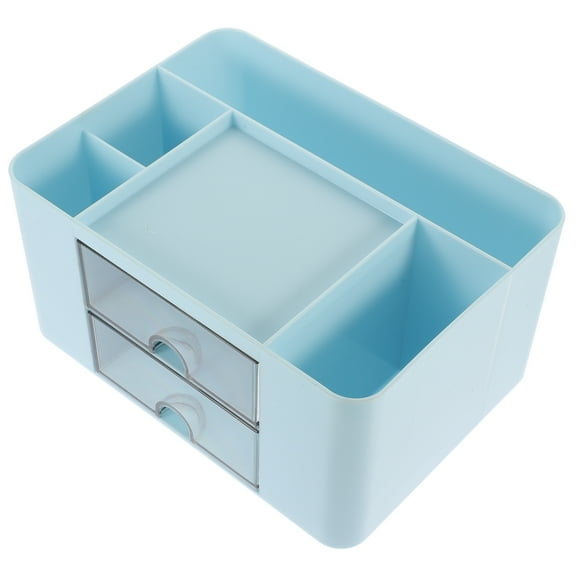 Drawer Pen Holder Storage Box Drawers Desk Organizer Turner Makeup Cosmetic Boxes Clear Plastic Multi-function