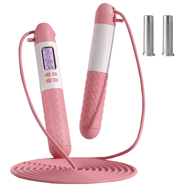 Jump Rope - Contador de calorías, Fitness Jump Rope, Entrenamiento, Jump Rope Workout con contador Adepaton CPB-DE-SSW869-7