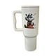 thumbnail image 1 of Termo de acero inoxidable color blanco mate, Halloween Perros, de 1.2 litros, 1 of 5