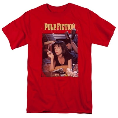 Póster de Pulpa Ficción Camisa de Manga Corta Dominican Republic