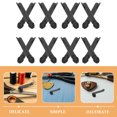 thumbnail image 3 of WEUVEB 14Ud De Cremallera Metálicos Negros Para Equipaje Con Orificio De Compatible, 3 of 8