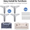 thumbnail image 2 of Furniture Legs, 2 of 5