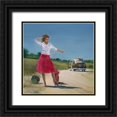 thumbnail image 1 of Borisova, Irina 12x12 Black Ornate Wood Framed with Double Matting Museum Art Print Titled - On the Road, 1 of 4