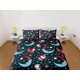 thumbnail image 2 of Juego de funda nórdica de luna azul y santa claus, ropa de cama de Navidad &, 2 of 4