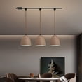 thumbnail image 2 of Kiven H Track Pendant Lightning, 1 Light Modern H Track Lighting Rattan Pendant Lights for Bedroom Kitchen Home Lighting,E26 Socket, 2 of 7