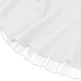 thumbnail image 4 of GiLiling Girls Ballet Skirts, Chiffon Wrap Mini Skirt with Ribbon Tie, Adjustable Dance Skirt for Ballet Class Performance Gymnastics (White, 4-5 Years), 4 of 6