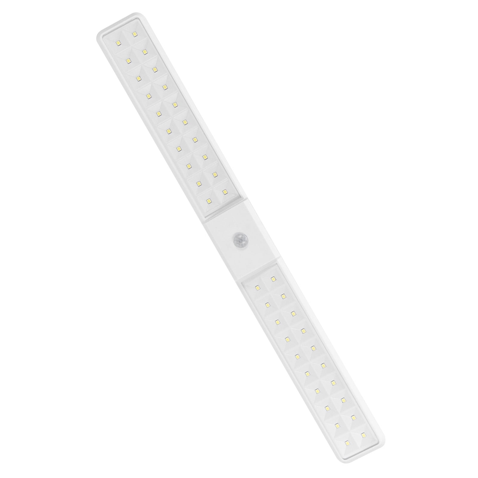 YAHHU LED Under Cabinet Lighting Motion Sensor Closet Light, 40 LEDs 180 Lumens Wireless Night Lamp for Wardrobe Hallway Stairs, 6000K-6700K Bright White, Battery Operated, 16.5 Inches
