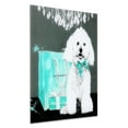 thumbnail image 3 of Empire Art Direct Blue Ribbon Frameless Free Floating Tempered Glass Panel Graphic Dog Wall Art, 20" x 20", Ready to Hang, 3 of 5