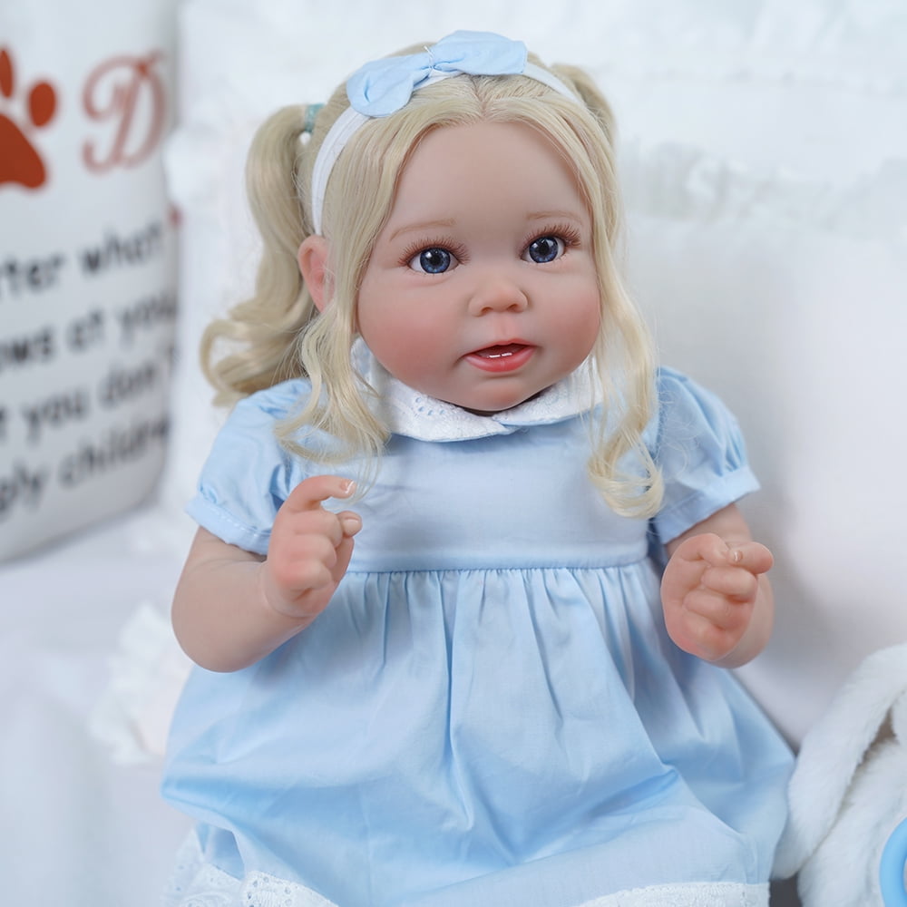 Lifelike Reborn Baby Dolls 18'' Realistic Baby Dolls Soft Body Real