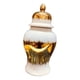 thumbnail image 2 of Jarrón decorativo de cerámica con forma de tarro de jengibre de porcelana moderna, tanque de almacenamiento, artesanía con S, 2 of 9