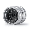 thumbnail image 2 of bedienty Long Service Life Rear Wheel Rim For 1/14 RC Car Style Durable Wheel Hub Truck Silver, 2 of 6