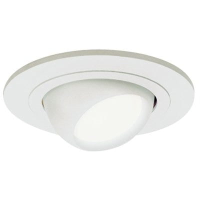 

Halo Light Fixture Adjustable Eyeball White 4-In. 1 Pack